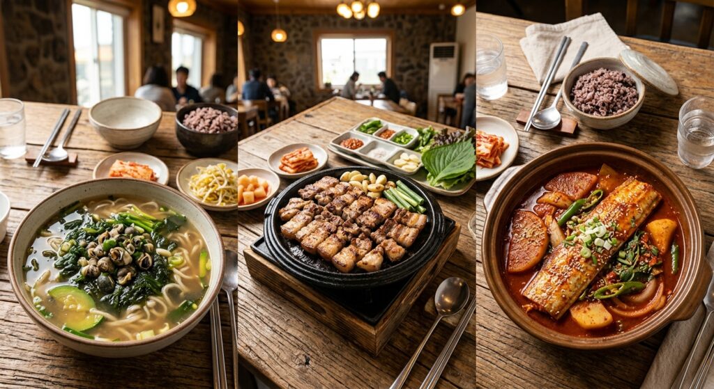 제주도 중문 맛집 추천 꼭 먹어야 할 음식 3가지