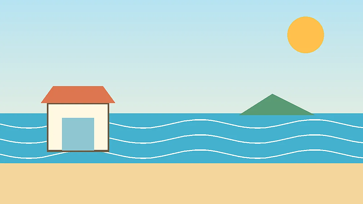 애월 한담해안산책로 카페 코스, 곽지까지 걷는 반나절 동선를 설명하는 제주 여행 일러스트