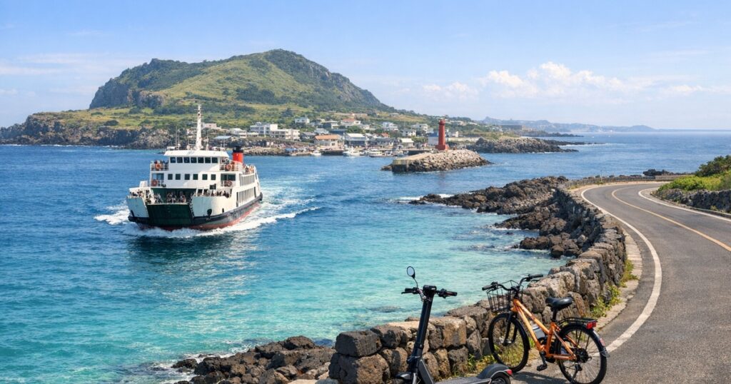 제주 우도 당일치기 코스 짜는 법, 배시간·이동순서·체력 분배까지 먼저 보기 대표 이미지